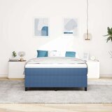  Okvir kreveta s madracem plavi 140x200 cm kordna tkanina | shoptok.hr