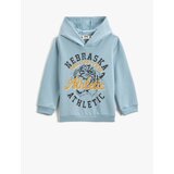 Koton College Printed Hooded Sweatshirt Long Sleeve | Shoptok.si