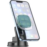  Univerzalni magnetni auto držač nosač za mobitel BOROFONE BH83 Clear magnetic car center console ice mist Cijene