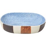 Nadgradni umivaonik raznobojni ovalni 59x40x14 cm keramički | shoptok.hr