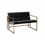 Atelier Del Sofa sofa dvosed oslo gold black Cene