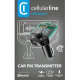 Cellular Line FM- prijenosnik Bluetooth s BTCARFMTRANSK funkcijama punjenja, i reprodukcije glazbe handsfree poziva. | shoptok.hr