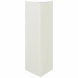 Maison Chic Vrtno korito - Greda - Cvetlični Lonec bela trikotna 30x26x75 cm jeklo, (21789222) Cene