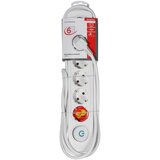 Vivanco 6-kraki produžni kabel Bijela za | shoptok.hr