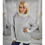 Pri Warm and cozy women's striped sweater autumn winter KEIRA | shoptok.hr