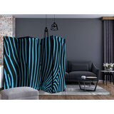  Paravan u 5 dijelova - Zebra pattern (turquoise) II [Room Dividers] 225x172 | shoptok.hr