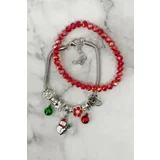 Kesi Christmas bracelet Snowman broom