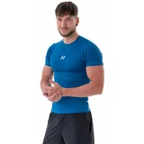NEBBIA Functional Slim-fit T-shirt Blue XL