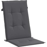  Jastuci za vrtne stolice 6 kom antracit 120x50x3 cm od tkanine | shoptok.hr