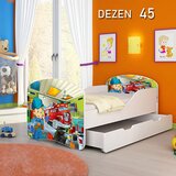  dečiji krevet drveni 180x80cm sa fiokom i gratis dušek 45 dezena | Eponuda.com