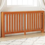 vidaXL Pokrov za radiator voščeno rjav 169x19x84 cm trdna borovina | Shoptok.si