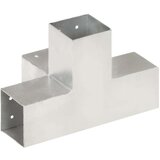 vidaXL spojnici za stupove u x-obliku 4 kom pocinčani metal 81 x 81 mm | shoptok.hr