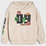Sinsay Hoodie s tiskom Minecraft | shoptok.hr