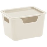 Tontarelli škatla/zaboj Bella 18X14X11 cm (L), s pokrovom, angora, 3462931 | Shoptok.si