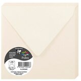 Clairefontaine kuverte Pollen 140x140mm 120gr perlasto cream 1/20 | shoptok.hr