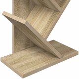  Polica za knjige u obliku drveta 6-nivo 30 x 18 x 100 cm | shoptok.hr