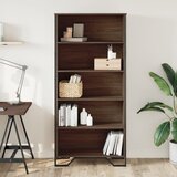 Ormarić za knjige boja smeđeg hrasta 80x31x169 cm drveni | shoptok.hr