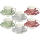 Tognana Set šoljica za kafu sa tacnama Petra, 6 komada | Eponuda.com