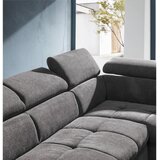 Stylife sedežna garnitura, mikrovlakna sivorjava | Shoptok.si
