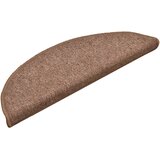  Tepisi za stepenice 15 kom smeđi 56 x 17 x 3 cm | shoptok.hr