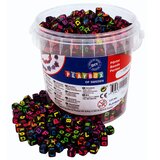 Playbox črni neonski biseri za izdelavo napisov, set 1250 kosov | Shoptok.si