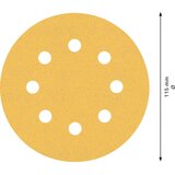 Bosch brusni list C470, 115mm granulacija 120; pakovanje od 5 komada - 2608900797 | ePonuda.com