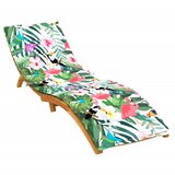  Jastuk za ležaljku za sunčanje višebojni od tkanine Oxford Šarena 200 x 60 x 4 cm | shoptok.hr