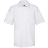 Fruit Of The Loom F14•SHORT SLEEVE POPLIN SHIRT