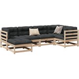 vidaXL 6-dijelni set vrtnih sofa od masivne borovine | shoptok.hr