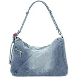 Torbe za čez ramo BAG_HALF LOGO L 26SAXD27 Modra