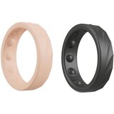 You2Toys 4v1 - Komplet obročkov za penis in moda - 2 kosa (naravno črna) | Shoptok.si