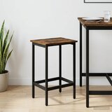  stolica Dimljeni hrast 40 x 32 x 64 cm Konstruirano drvo | shoptok.hr