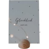 Eulenschnitt Kartica s sporočilom - Glücklich... Cene