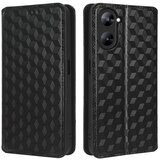 INORCO Za Realme V30 5G/V30t PU usnjena torbica za denarnico z vtisnjenim vzorcem romba, stojalo, ovitek za telefon, (22033971) | Shoptok.si
