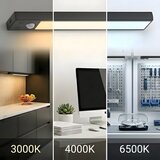 Komplet 2x LED punjivo osvetljenje za nameštaj sa senzorom VIRO LED/1W/800 mAh 20 cm CCT crna | Eponuda.com