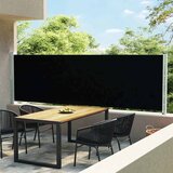 Maison Chic Zložljiva stranska tenda - Senčniki za teraso 140x600 cm črna, (22039313) | Shoptok.si