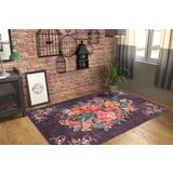  Soul Chenille - Black AL 305 Multicolor Hall Carpet (75 x 150) Cene