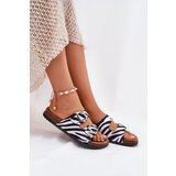 Boto Women's Slippers With Buckles Zebra Oliena | Shoptok.si