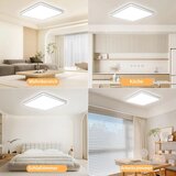 SERUNO X LED Stropna Svetilka 30 cm | Shoptok.si