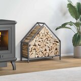 vidaXL Stalak za drva antracit 60x25x60 cm Hladno valjani čelik Cijene