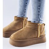Gemre Dark beige platform snow boots Scavi | Shoptok.si