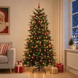  Umjetno božićno drvce s kuglicom 300 LED lampica | shoptok.hr