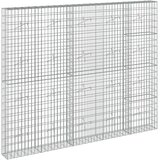  Gabion s žicom debljine 3,5 mm i mrežom 5x10 cm 250x20x200 cm | shoptok.hr