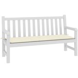  Jastuk za vrtnu klupu krem 150x50x4 cm od tkanine Oxford | shoptok.hr