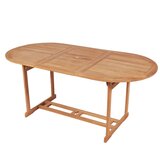 The Living Store Vrtna miza 180x90x75 cm trdna tikovina - Jedilna Miza, (21472254) Cene