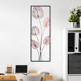 Opviq Zidna dekoracija Strawberry 2, 32x90x4 cm, Šarena Cene