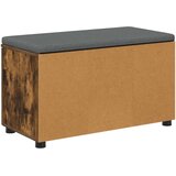  Klupa za hodnik s jastukom Dimljeni Hrast 80 x 38 x 46 cm | Eponuda.ba