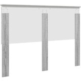  Uzglavlje s uzglavljem Siva Sonoma 150 cm Konstruirano drvo | shoptok.hr