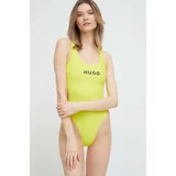 Hugo Jednodijelni kupaći kostim boja: žuta, mekane košarice