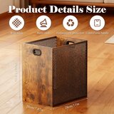 ZINUEEN leseni koš za smeti 16.8L | Shoptok.si